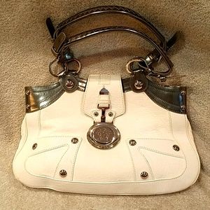Must go. Make offer. Versace leather studded tote bag